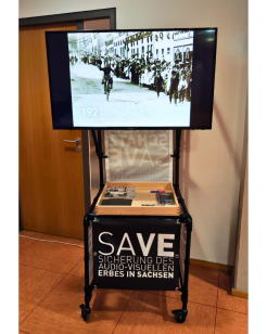Landesprogramm SAVE - Sicherung des audio-visuellen Erbes in Sachsen
