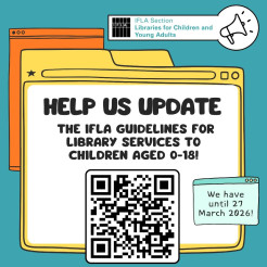 Formular zur Aktualisierung der IFLA-Richtlinien für Bibliotheksdienste für Kinder von 0 bis 18 Jahren